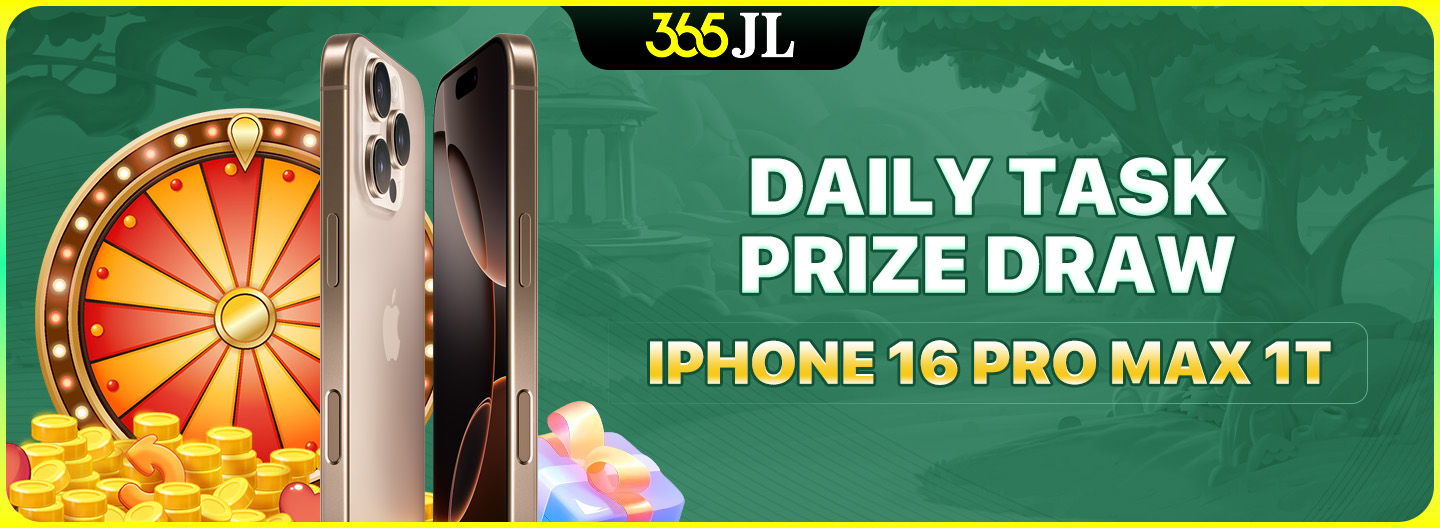 Daily Task Prize Draw promotion banner